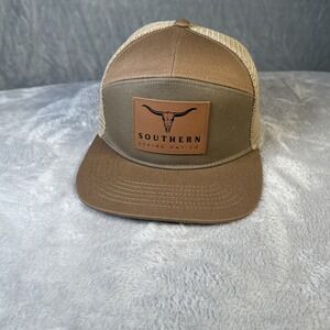 Southern String Hat Co Hat Longhorn Skull Trucker Cap Outdoor